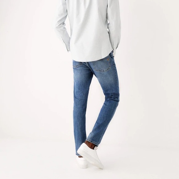 Frank & Oak Men’s Jeans - Skinny, Light Wash - Picture 2 of 9